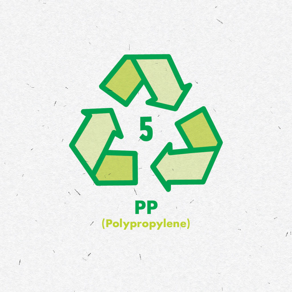 Plastic polypropylene icon