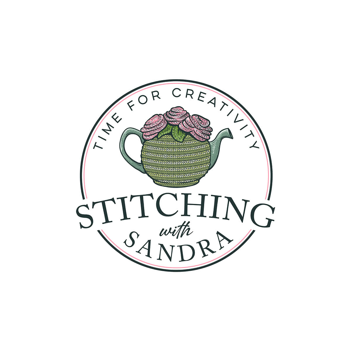 Stitching with Sandra Logo