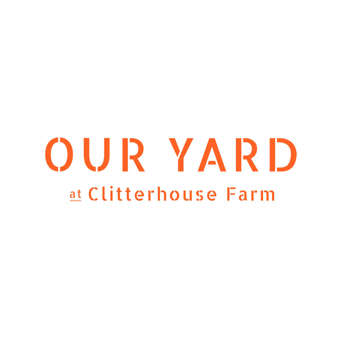 Our Yard at Clitterhouse Farm Logo